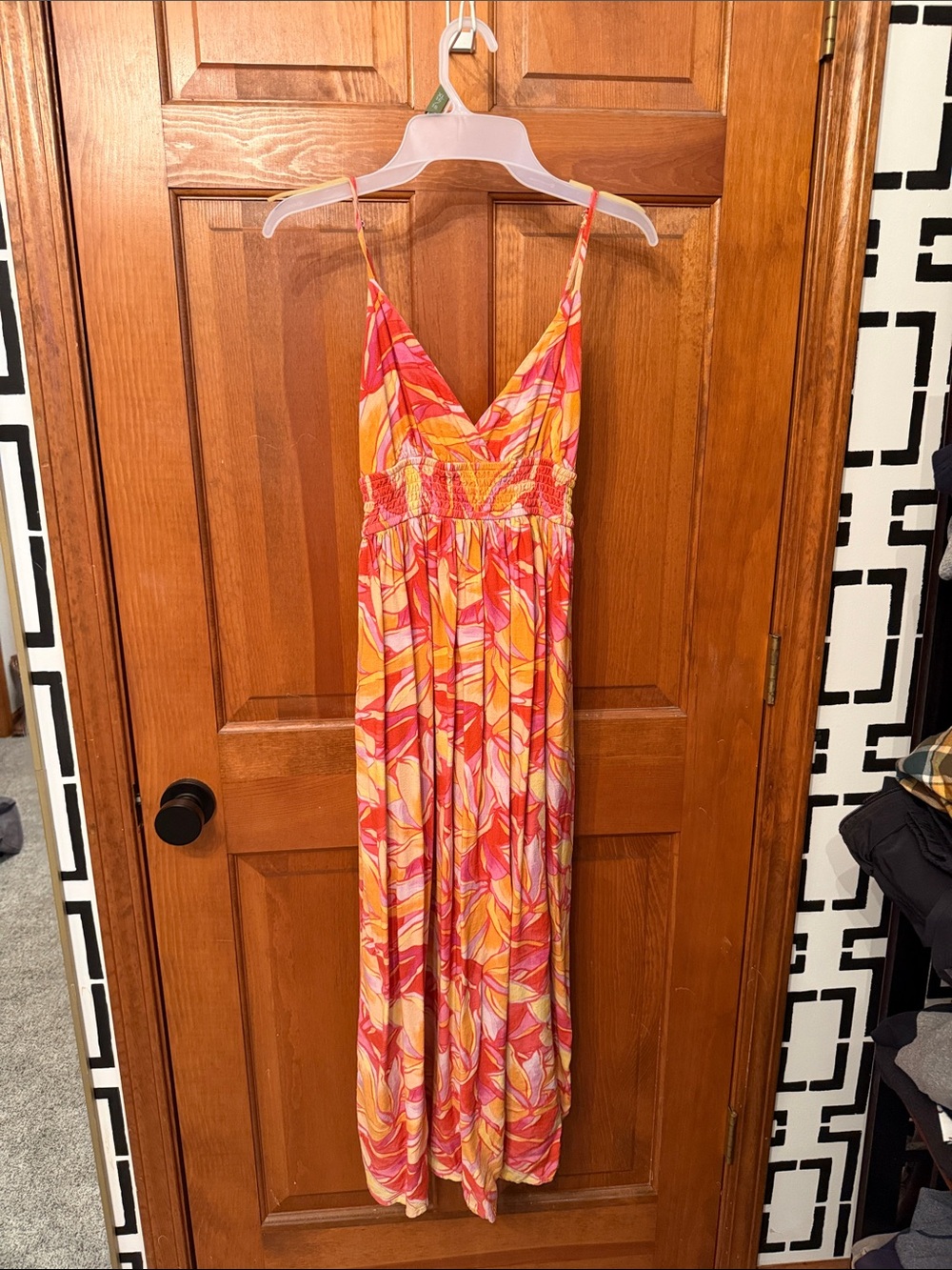 Z Supply Pink & Yellow Dress